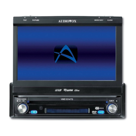 Audiovox VME 9314TS User manual