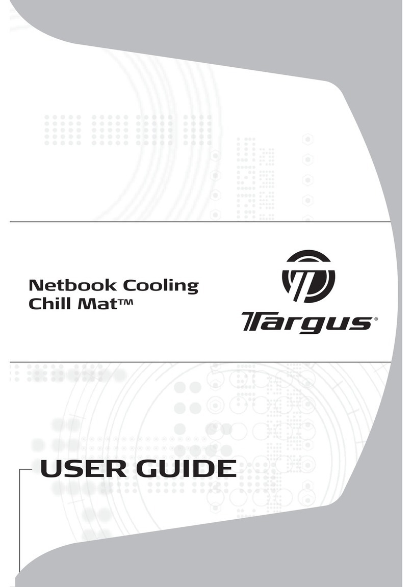 Targus NETBOOK COOLING CHILL MAT User manual