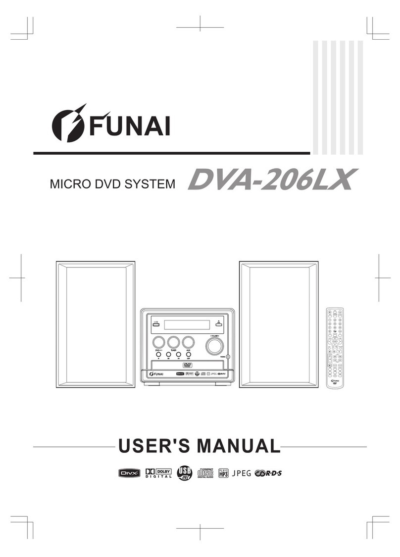 FUNAI DVA-206LX User manual