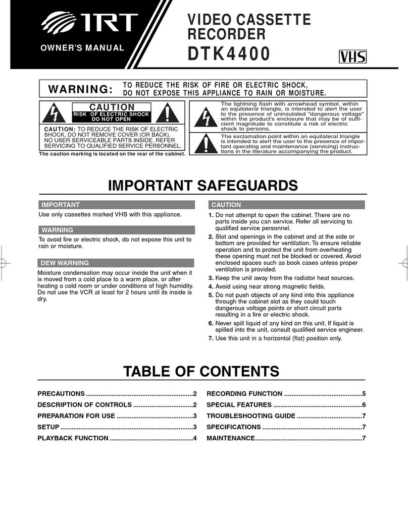1RT DTK4400 User manual