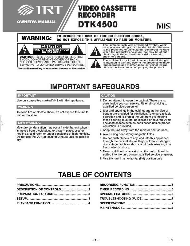 1RT DTK4500 User manual