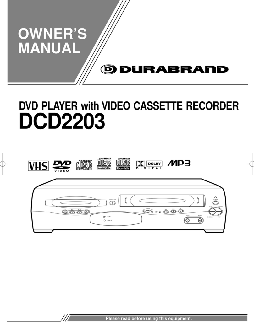 Durabrand DCD2203 User manual