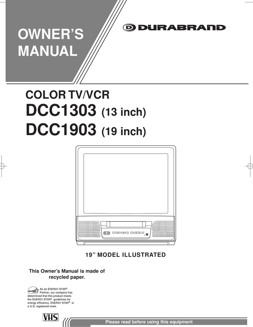 Durabrand DCC1303 owner's manual