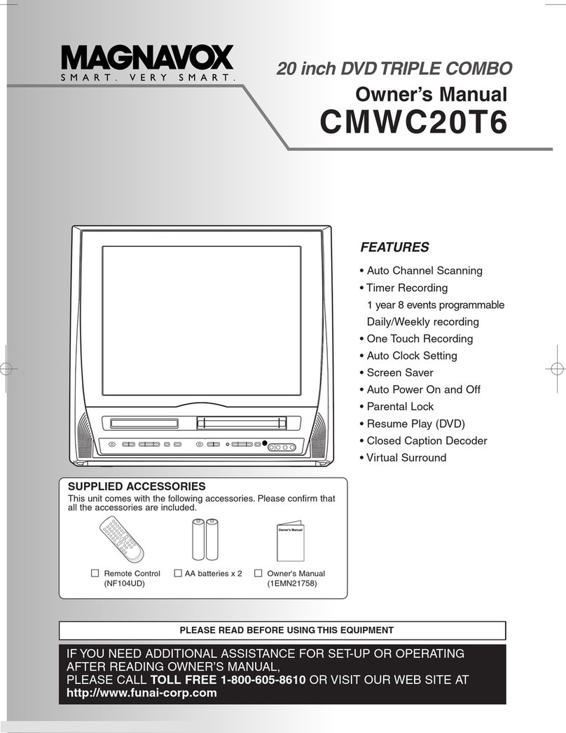 Magnavox CMWC20T6 User manual