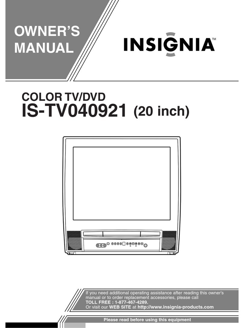 Insignia IS-TV040921 User manual