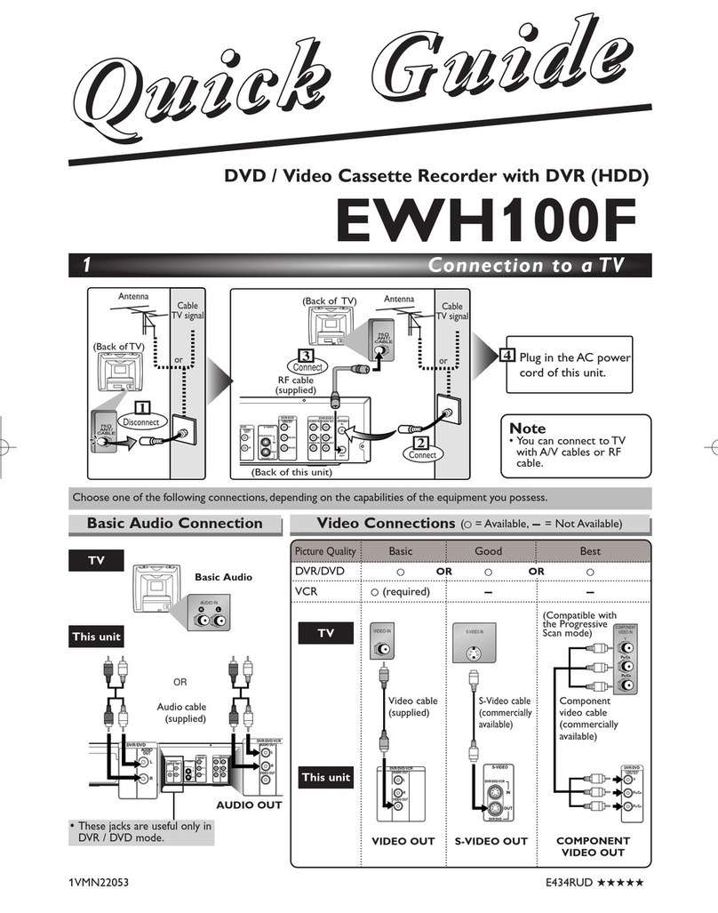 Emerson EWH100F owner's manual