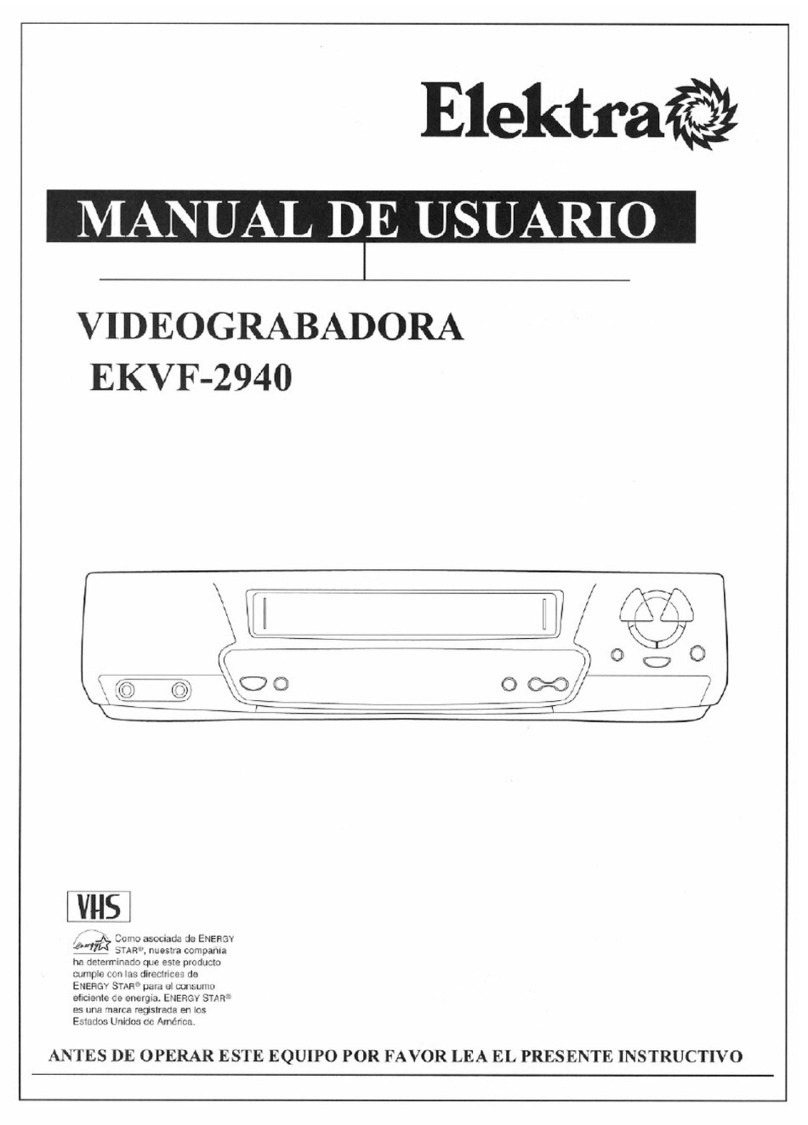 ELEKTRA EKVF2940 Instruction Manual