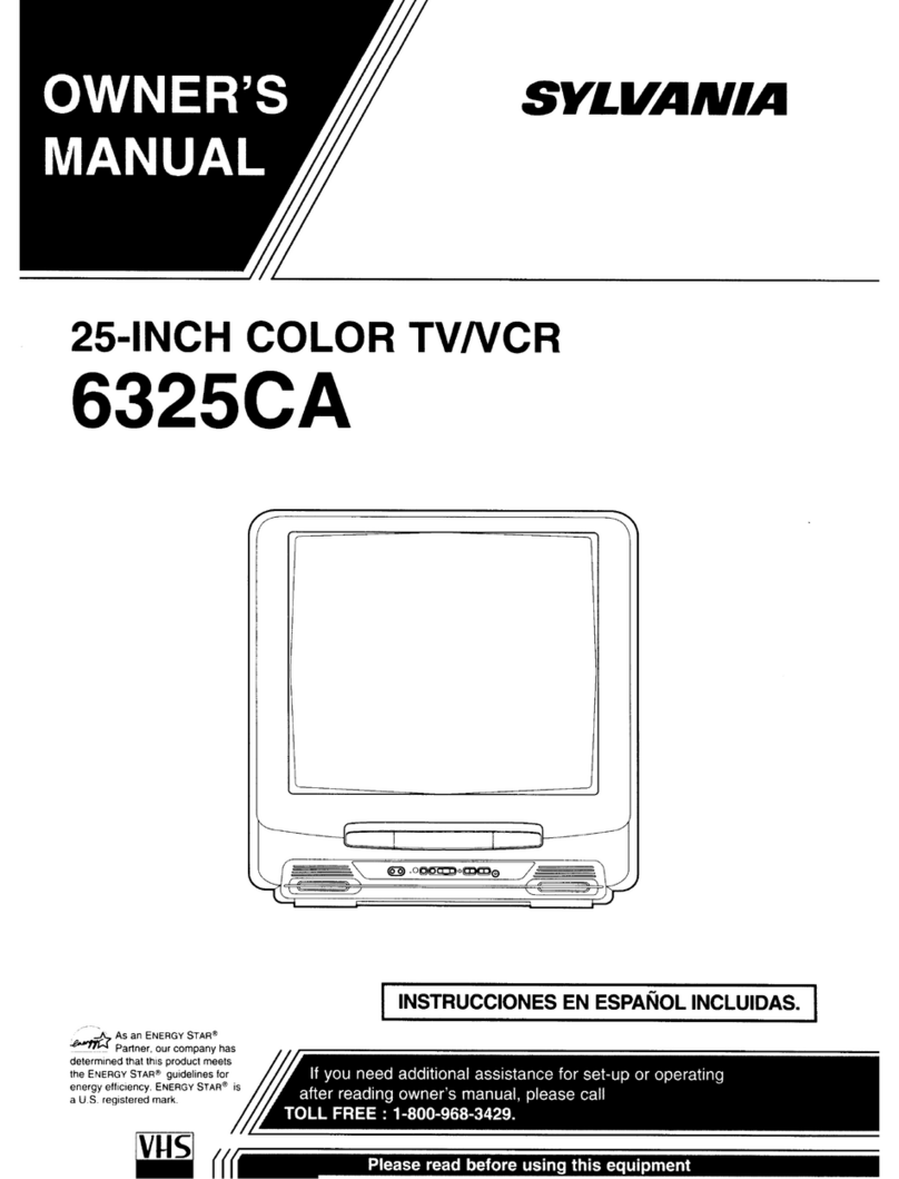 Sylvania 6325CA User manual
