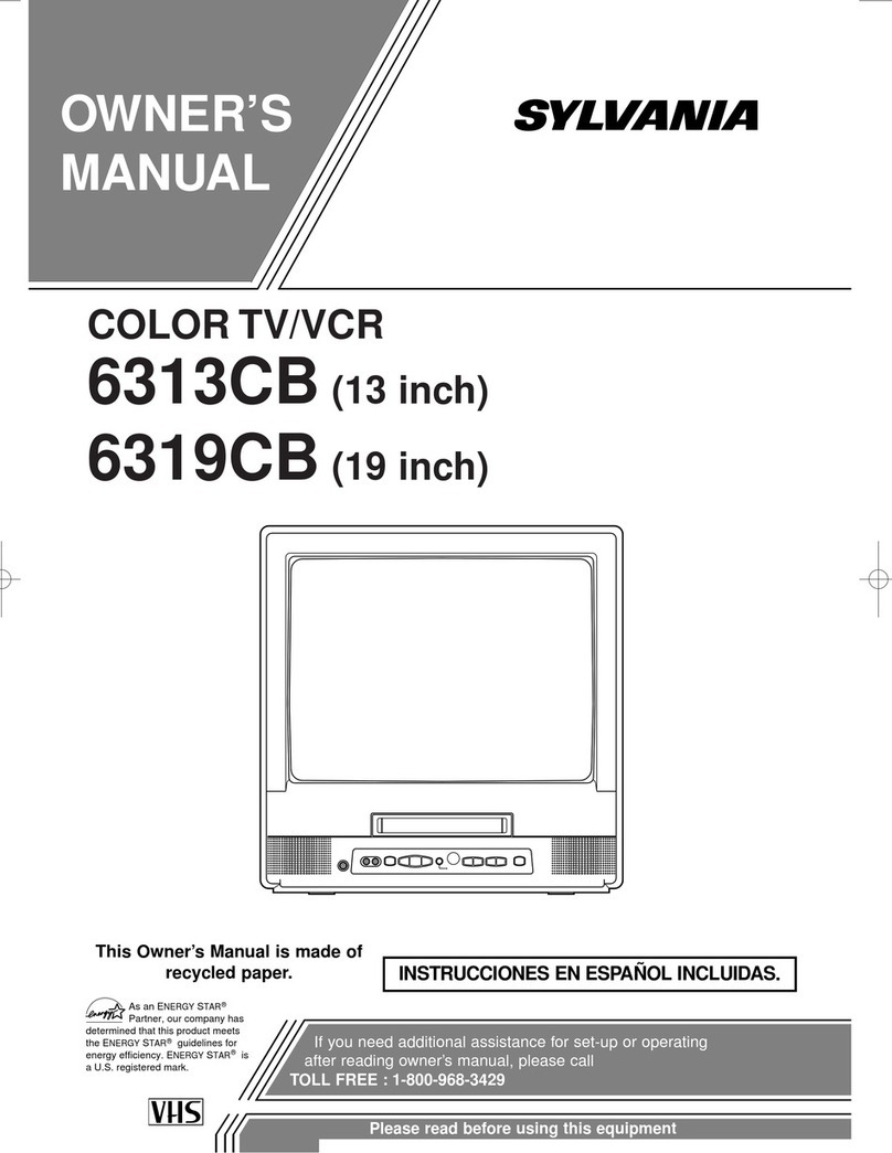 Sylvania 6319CB User manual