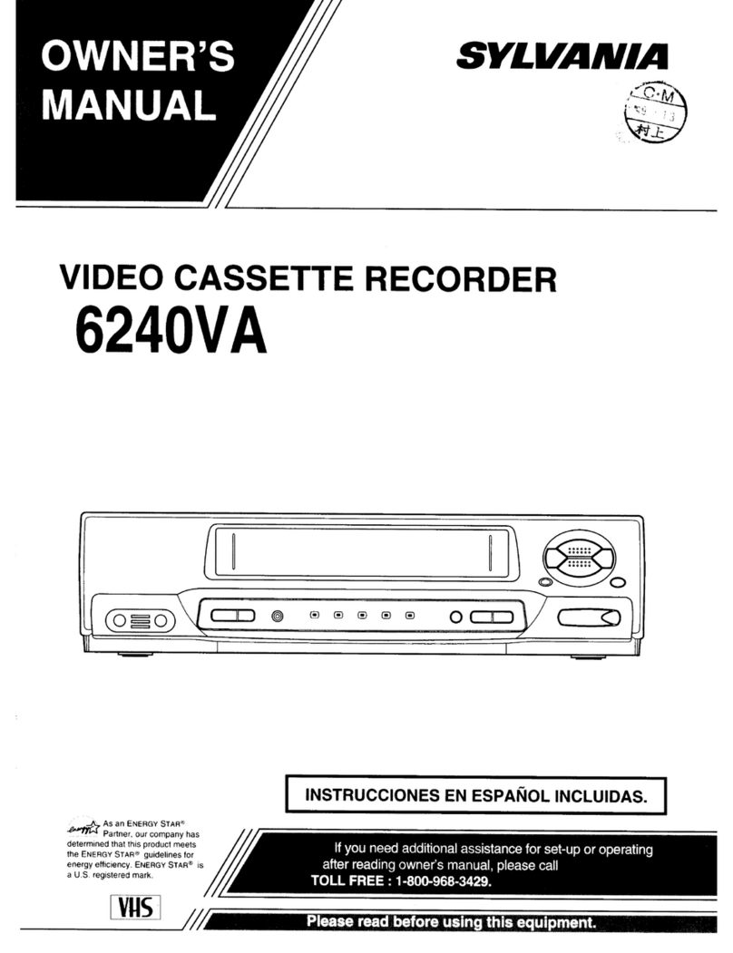 Sylvania 6240VA User manual