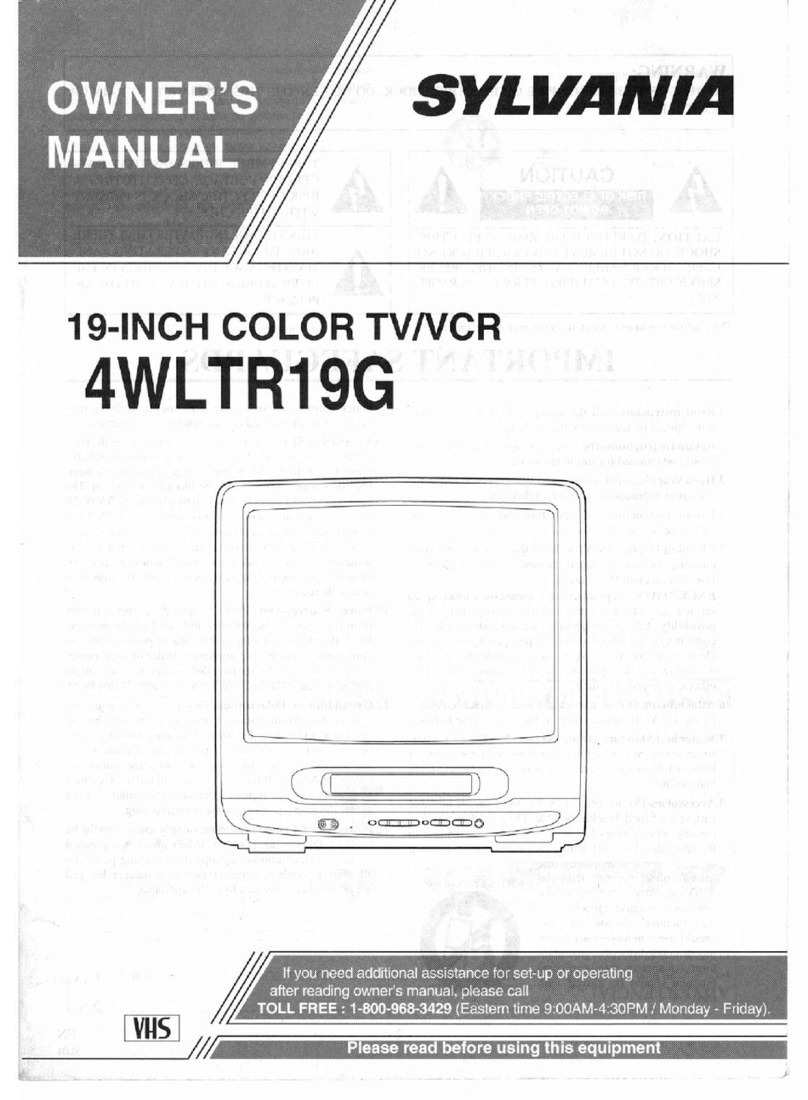 Sylvania 4WLTR19G User manual