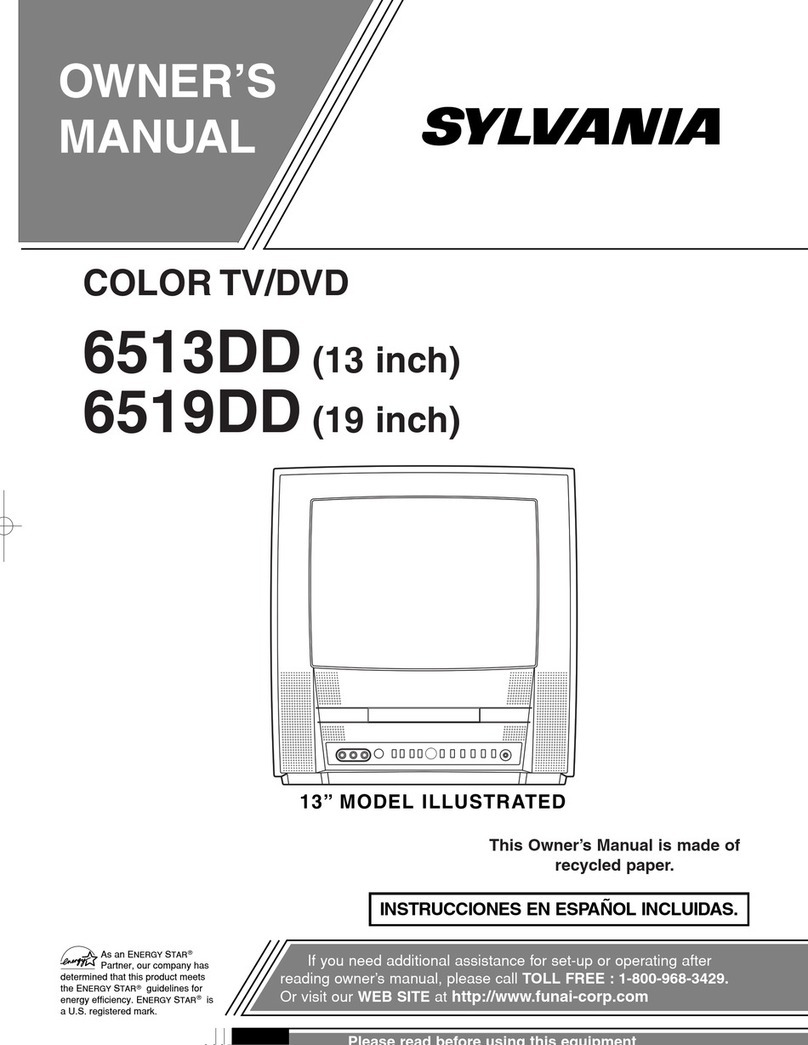 Sylvania 6519DD owner's manual