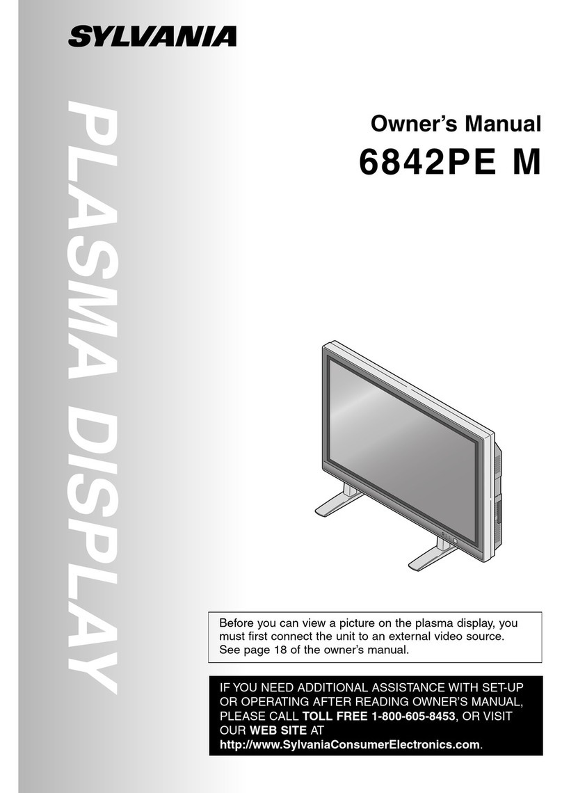 Sylvania 6842PE M User manual