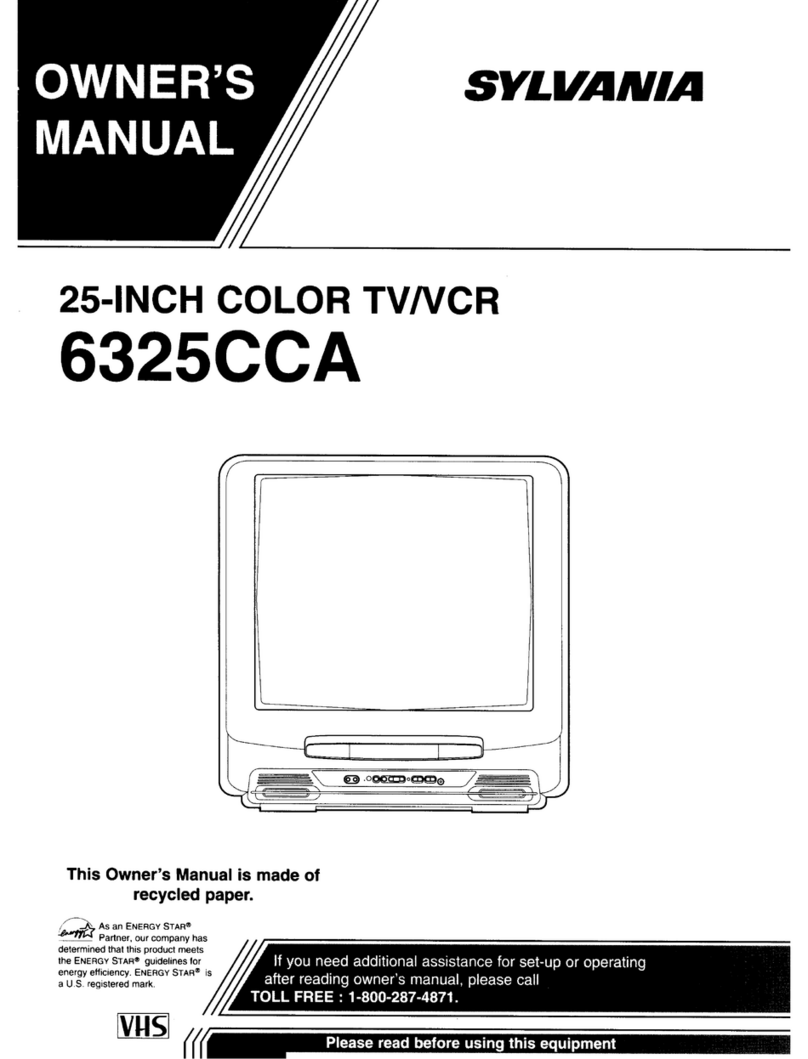 Sylvania 6325CCA User manual