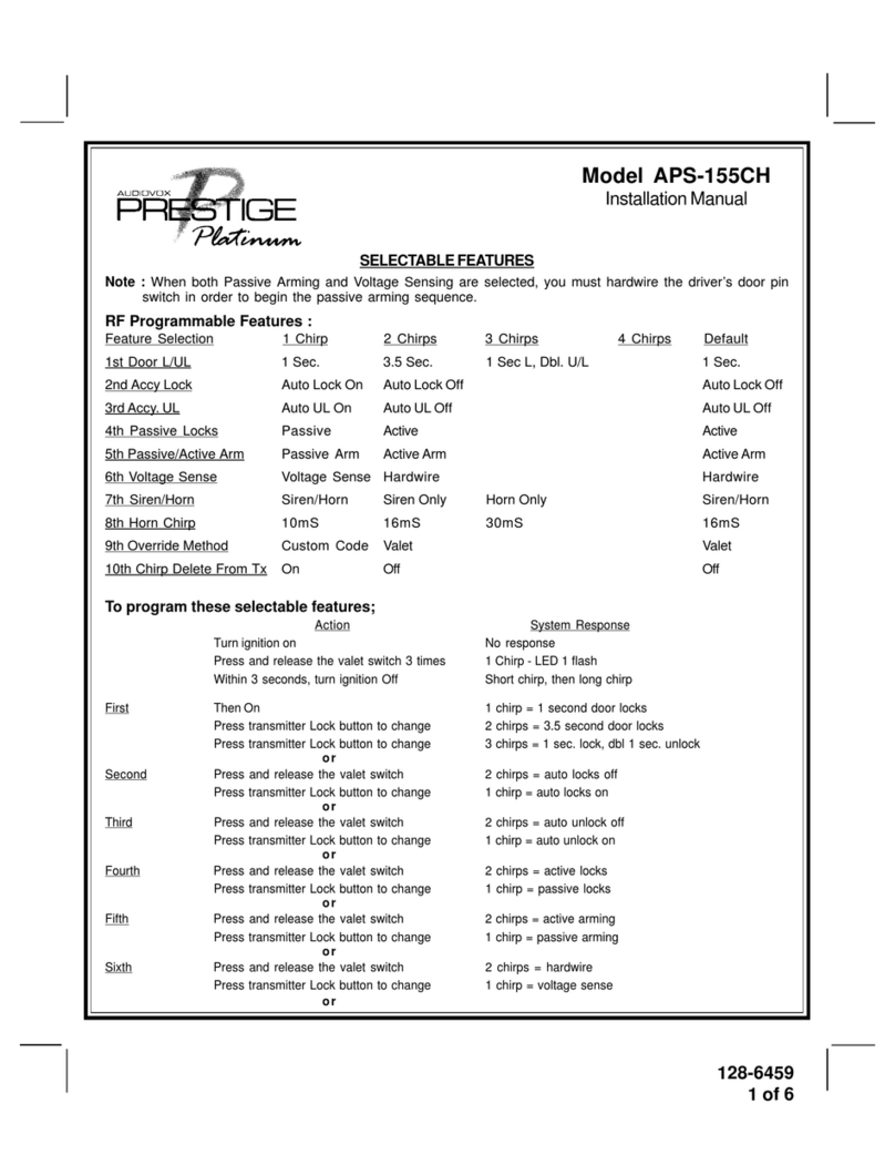 Prestige 1286459 installation manual