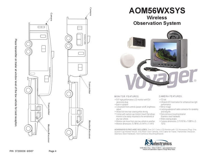 Voyager AOM56WXSYS manual