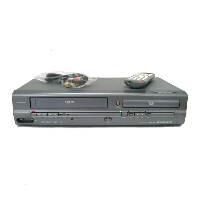 Magnavox sylvania mwd2205 owner's manual