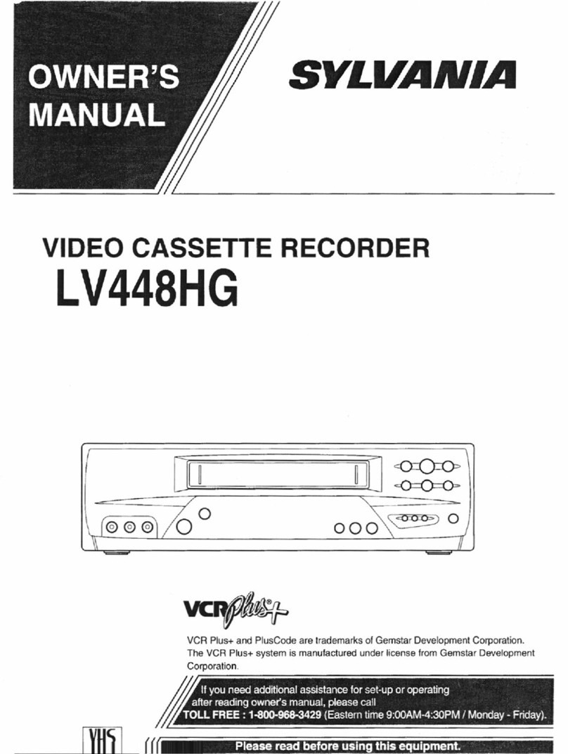 Sylvania LV448HG User manual