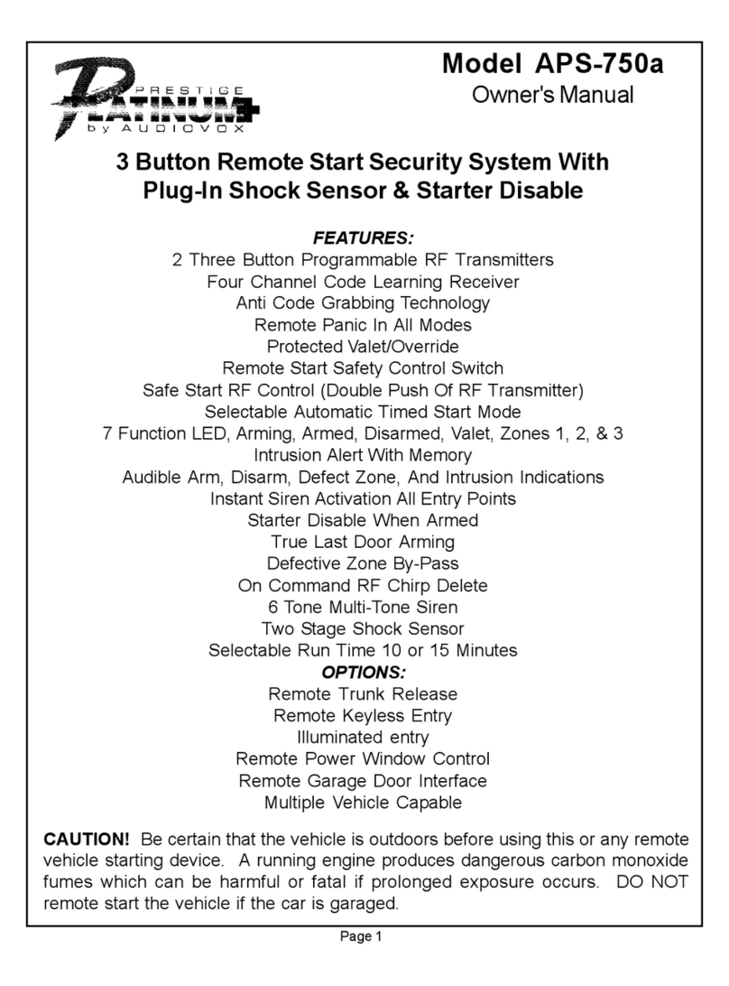 Prestige 1285401 owner's manual