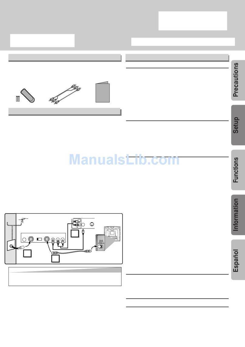 Magnavox RSMWD200F User manual