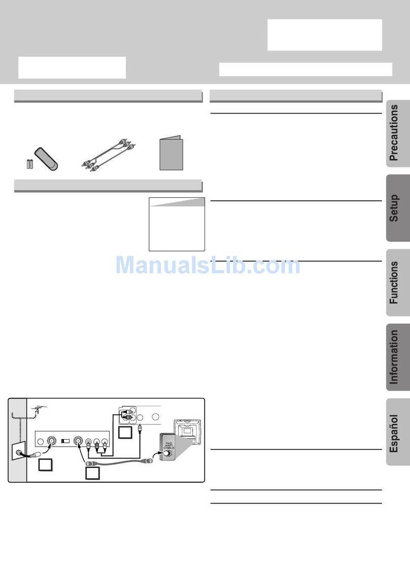 Magnavox RSMWD200E User manual