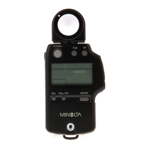 Minolta AUTOMETER VF - PART 3 manual
