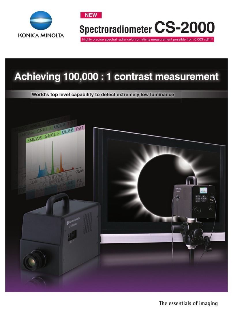 Konica Minolta CS-2000 brochure