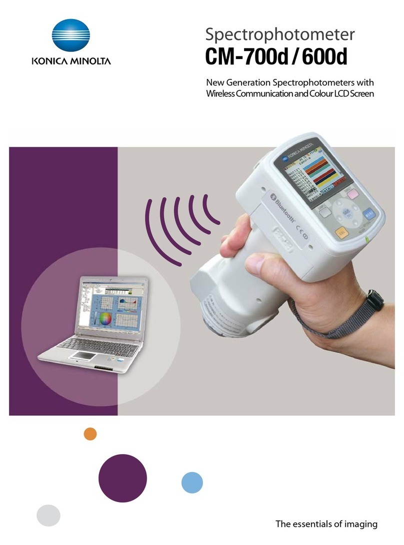 Konica Minolta CM-600d brochure