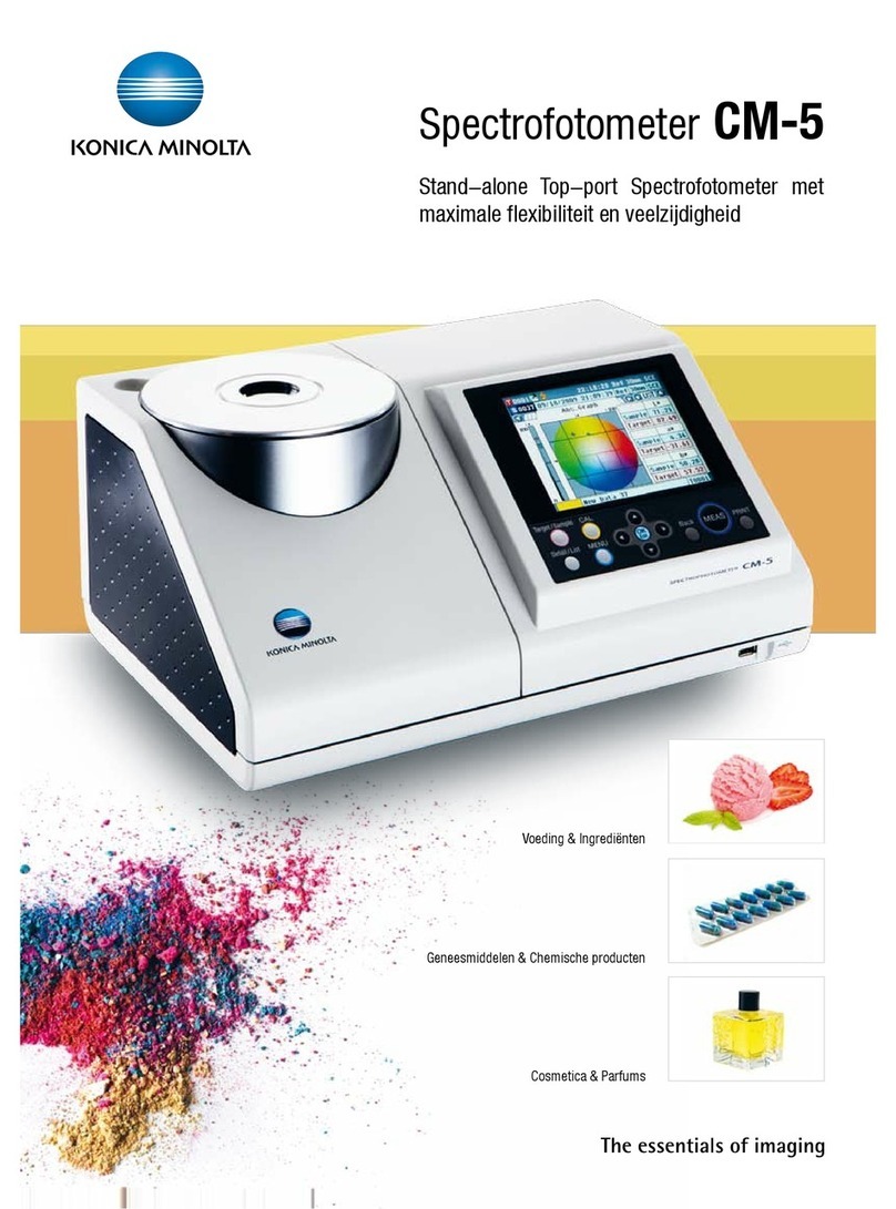 Konica Minolta cm-5 brochure