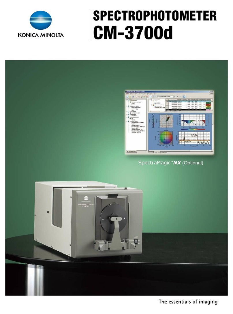 Konica Minolta CM-3700D brochure