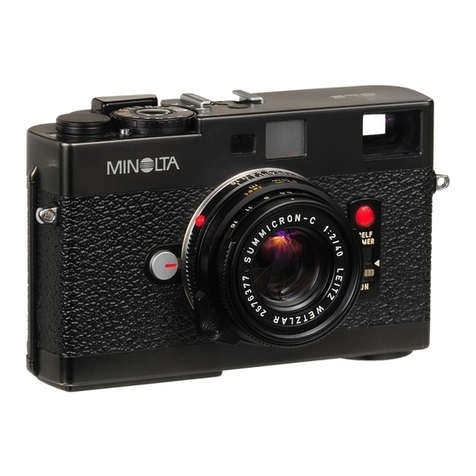 Minolta CLE - User manual