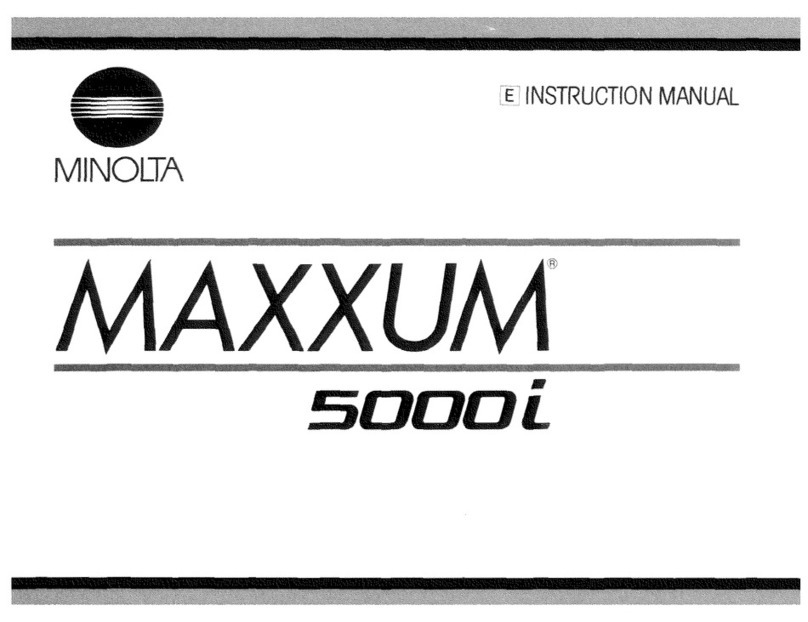 Minolta MAXXUM 5000I User manual