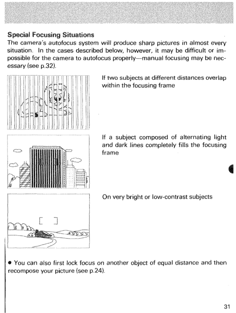 Minolta Maxxum Dynax 3xi User manual