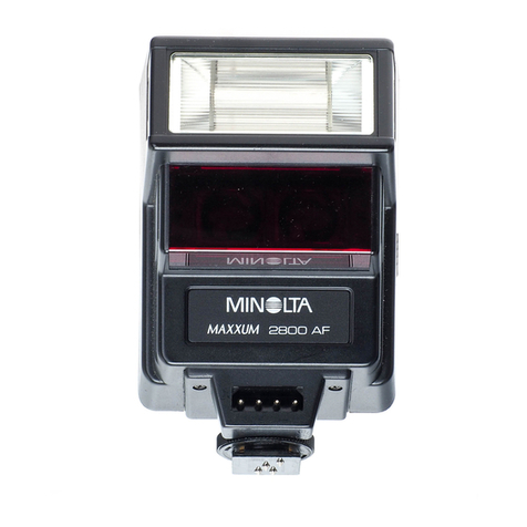 Minolta MAXXUM FLASH 2800AF - PART 2 User manual