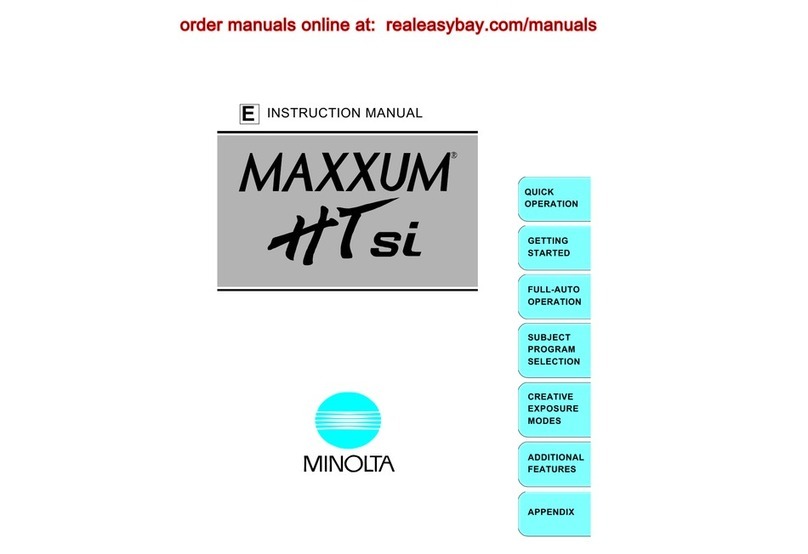 Minolta MAXXUM HTSI - PART 2 manual