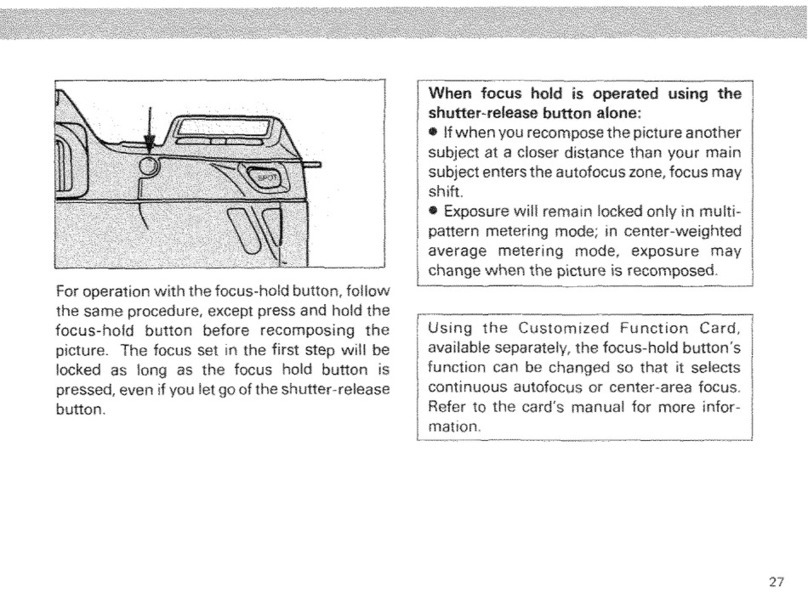 Minolta Maxxum 8000i User manual Minolta Maxxum 8000i User manual