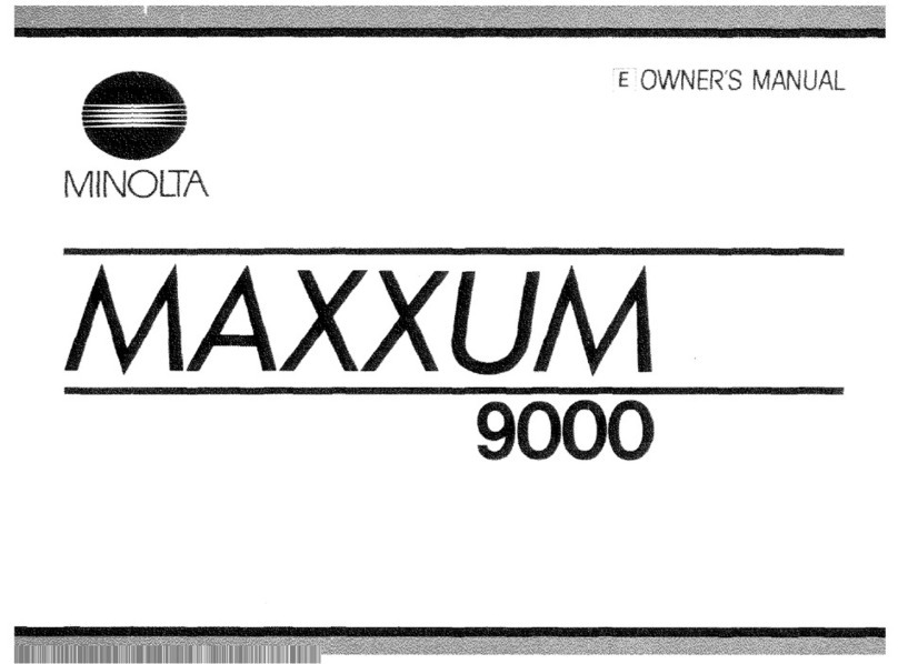 Minolta MAXXUM 9000 - PART 1 User manual Minolta MAXXUM 9000 - PART 1 User manual
