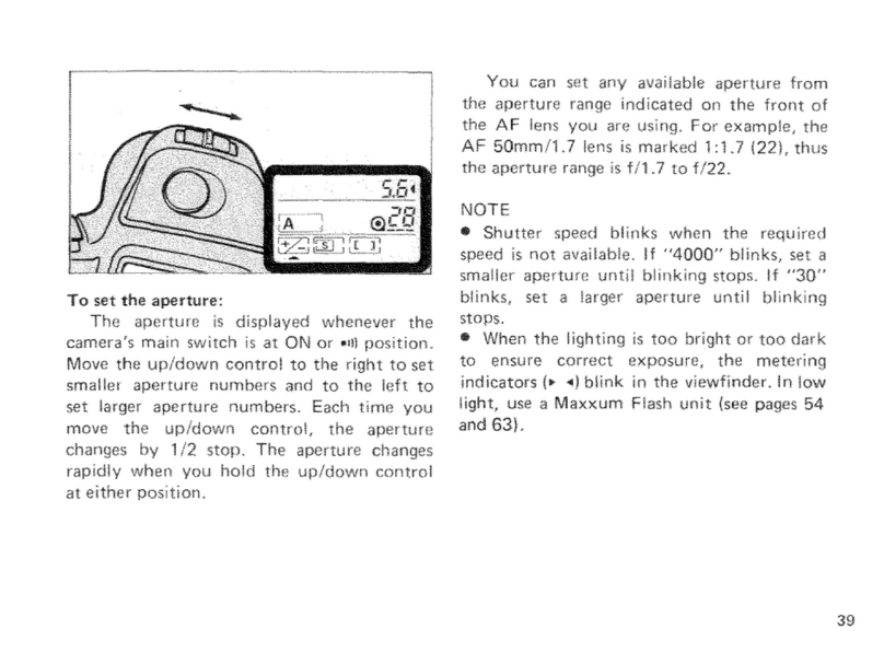 Minolta MAXXUM 7000I - PART 1 User manual Minolta MAXXUM 7000I - PART 1 User manual
