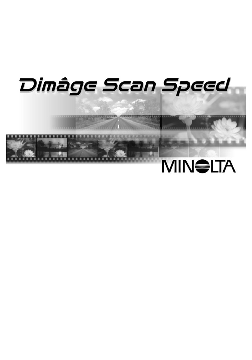 Minolta DIMAGE SCAN SPEED manual