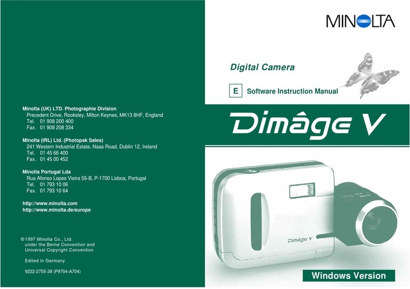 Minolta Dimage V Mounting instructions