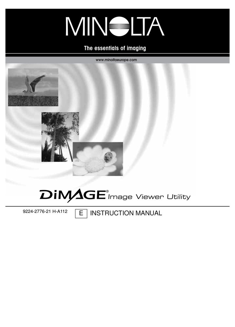 Minolta DiMAGE S404 User manual