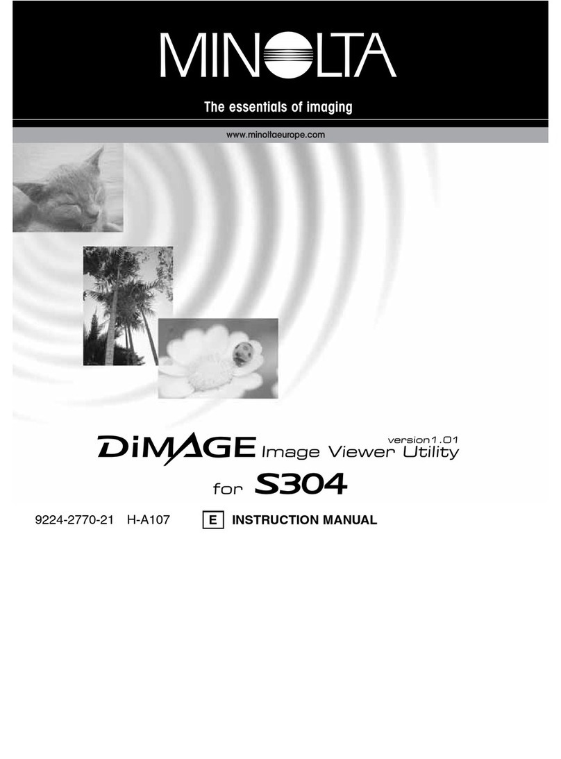 Minolta Dimage S 304 instruction manual