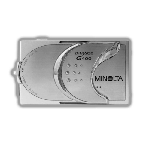 Konica Minolta DiMAGE G400 User manual