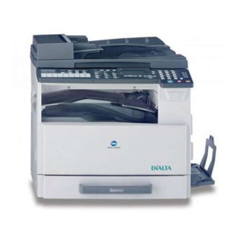 Konica Minolta Di1611 User manual