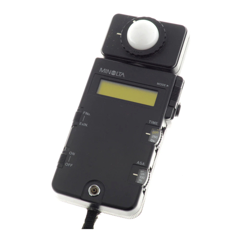 Minolta FLASH METER III - PART 2 manual