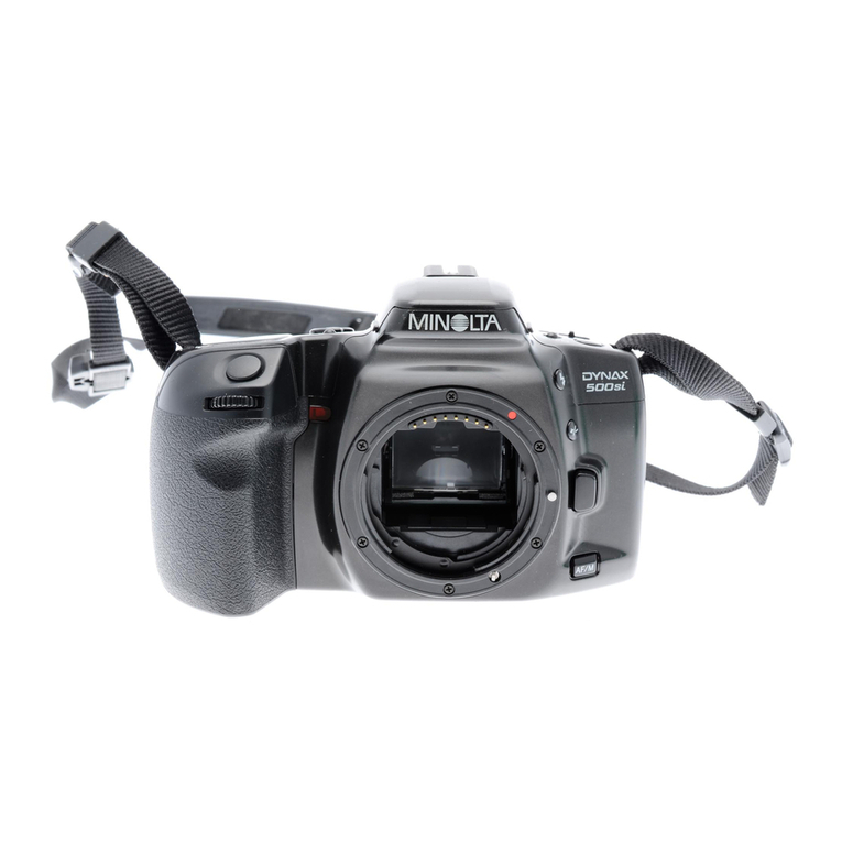 Minolta DYNAX 500si User manual