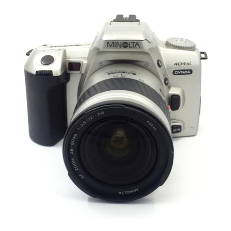 Minolta DYNAX 404SI MAXXUM STSI instruction manual
