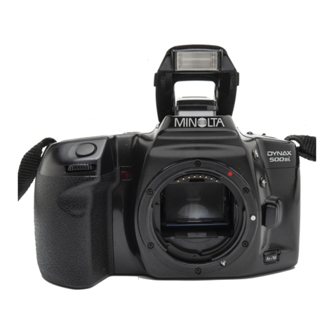 Minolta DYNAX 500si User manual Minolta DYNAX 500si User manual
