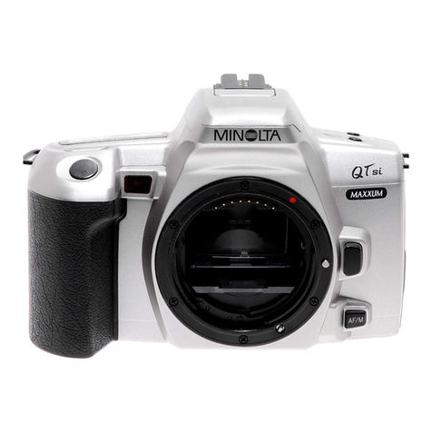 Minolta DYNAX 303 SI instruction manual