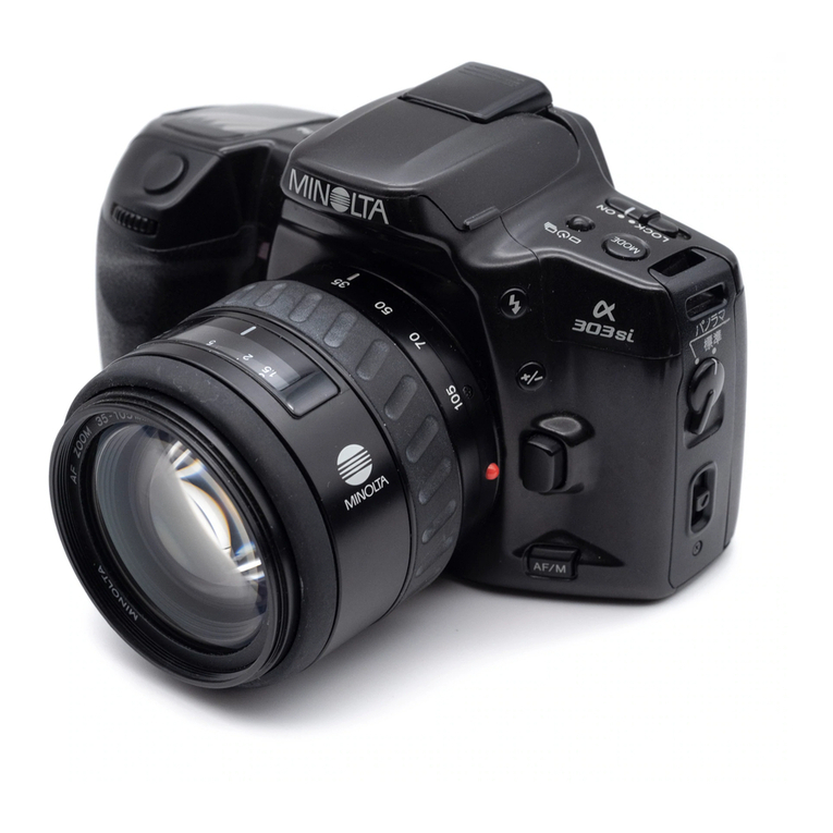 Minolta DYNAX 303SI - PART 2 User manual